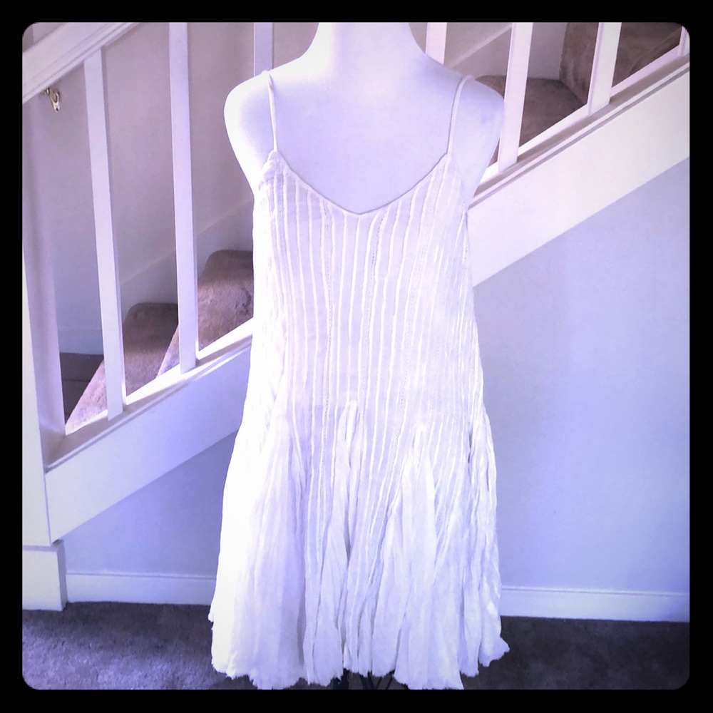Free people white cotton dress